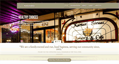 Desktop Screenshot of marketstbakery.com